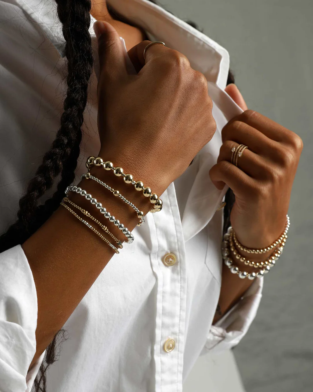 Pearl Miyuki Heart Drop Bracelet