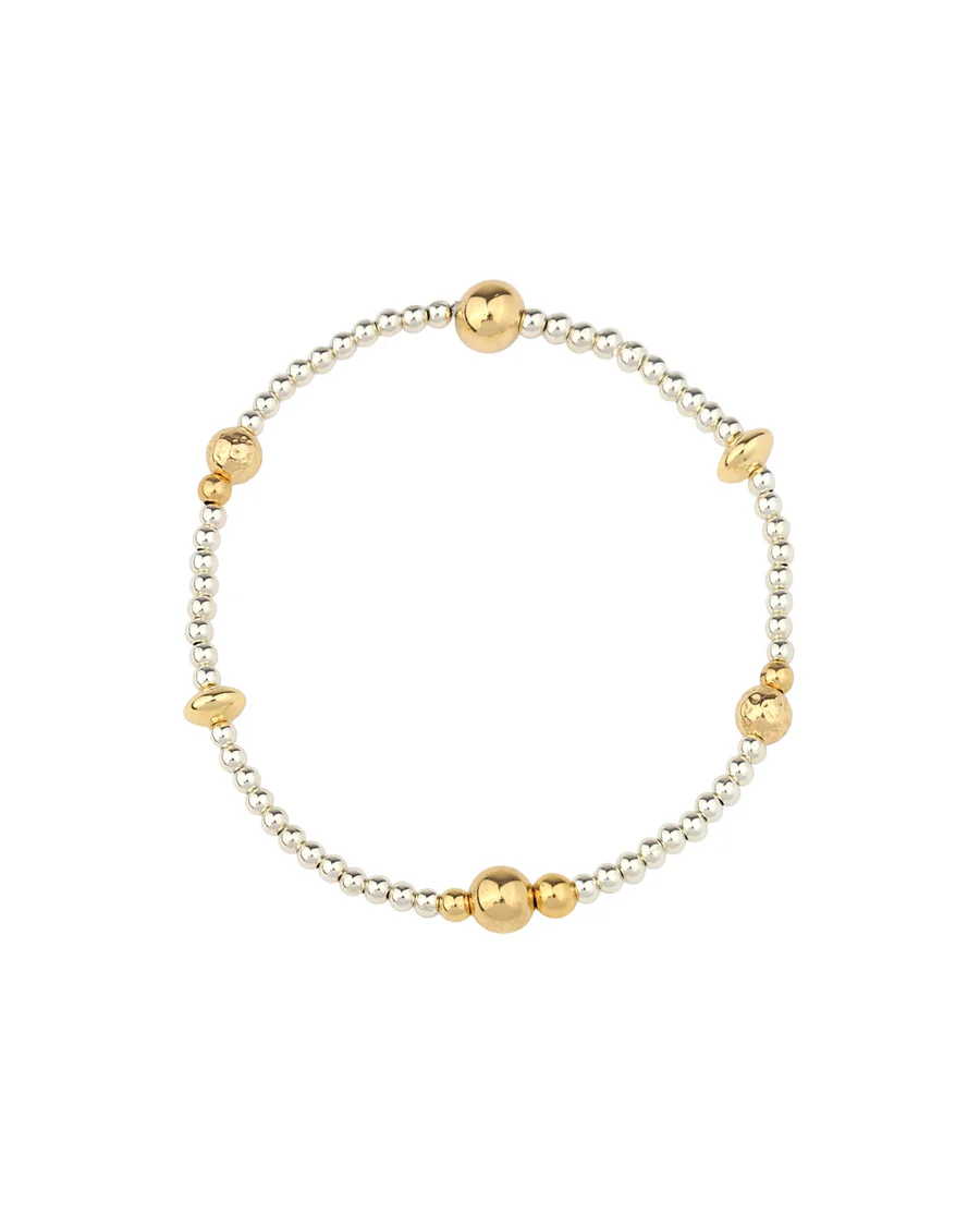Pearl Miyuki Heart Drop Bracelet - Image 2